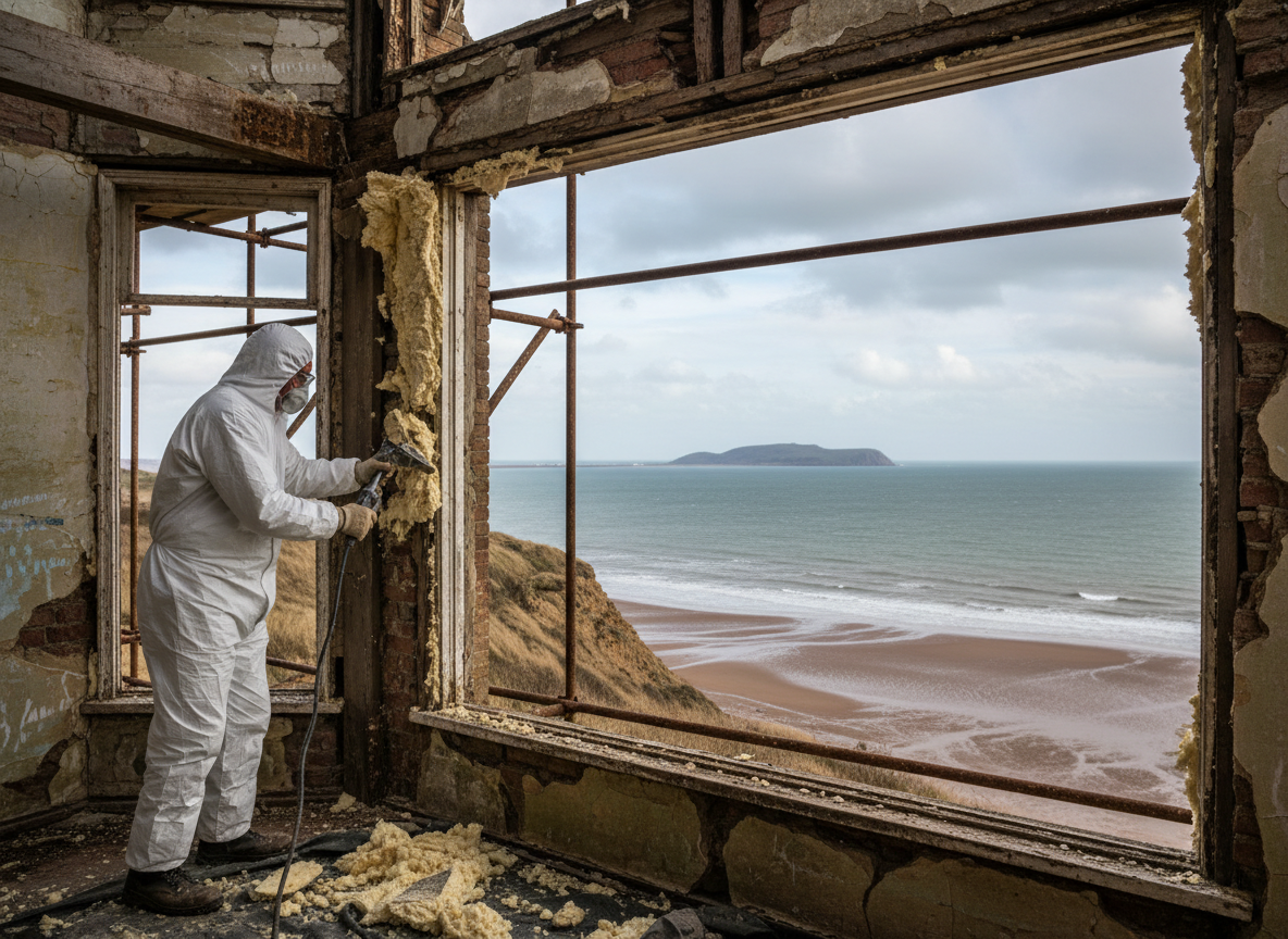 Local Considerations When Removing Spray Foam Near the Weston Super Mare Coast