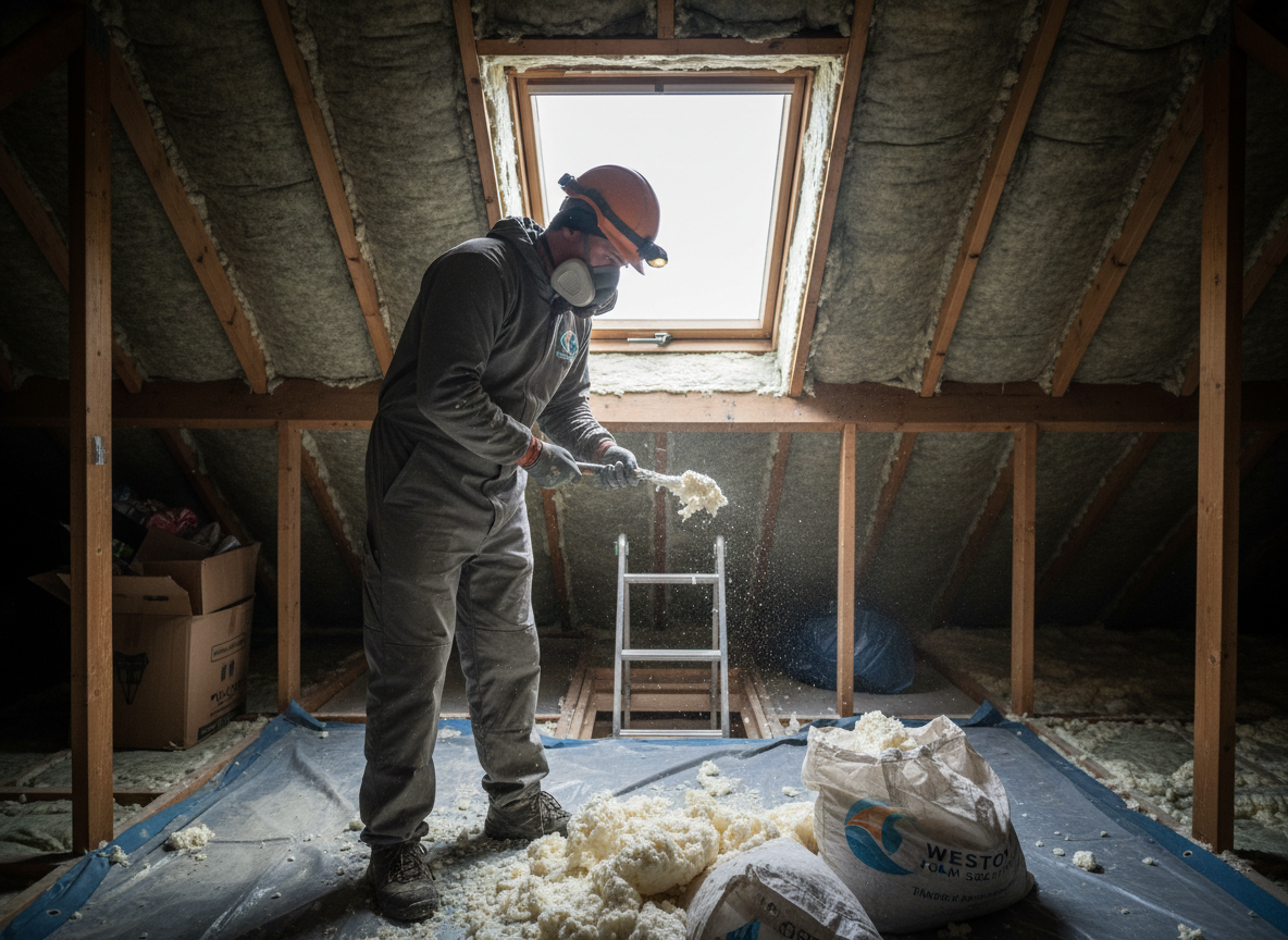 Spray Foam Removal  work by Spray Foam Removal Weston Super Mare in Weston Super Mare, Somerset